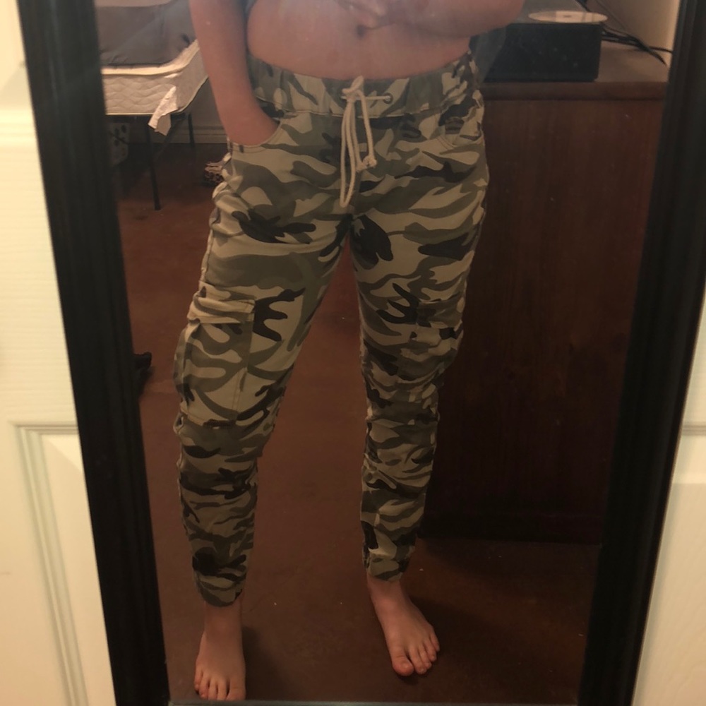 Camo joggers